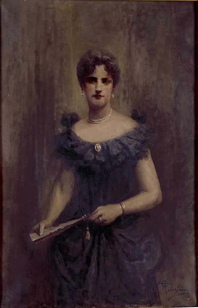 Ritratto di Riva Aida - Collezione Istituto dei Ciechi di Milano